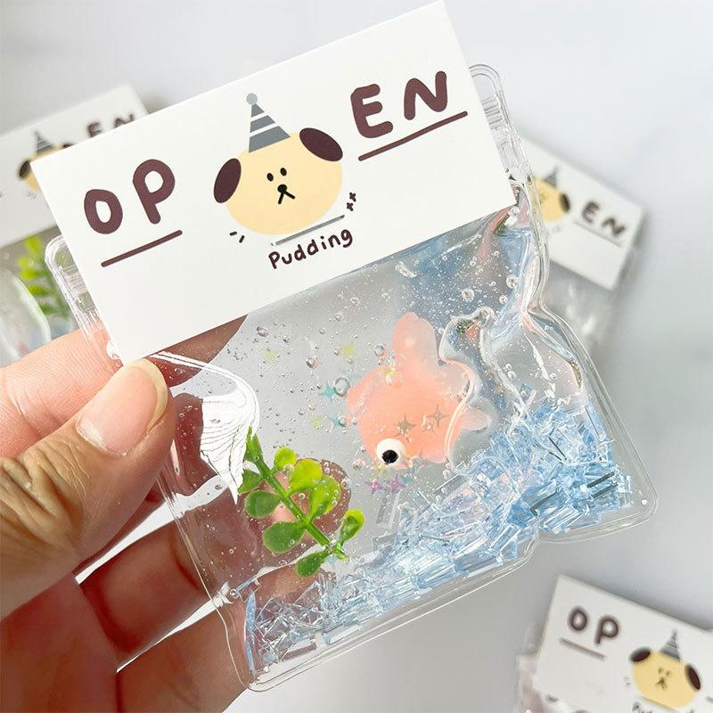 1 Piece Cute Animal Antistress Ball Goldfish Squeeze Prop Slow Rebound  Toy Funny Soft Sticky Stress Relief Pinch Toys