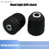 {Summer2} 1Pcs 0.8-10mm Keyless Drill Chuck 3/8" To 24UNF Thread 1/4" Hex Shank Quick Change Adapter Steel Quick Connection