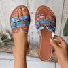 Fashion Summer Women Slippers 2025 New Fashion Platform Sandals Flat Heel Plus Size Slippers Sexy Designer Shoes for Women Slides Women