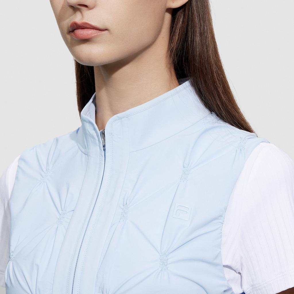 New FILA Vest Women's Light Sky Blue A11W425701FLB