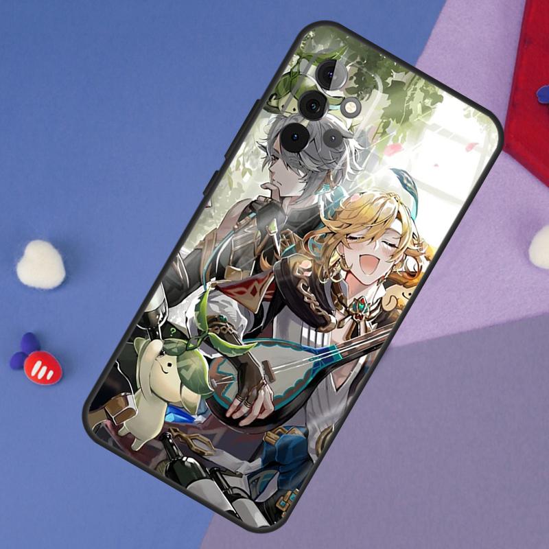 Genshin Impact Alhaitham Kaveh Case For Samsung Galaxy A24 A34 A54 A33 A53 A73 A22 A32 A52 A51 A71 A52S A12 A13 A14 Cover