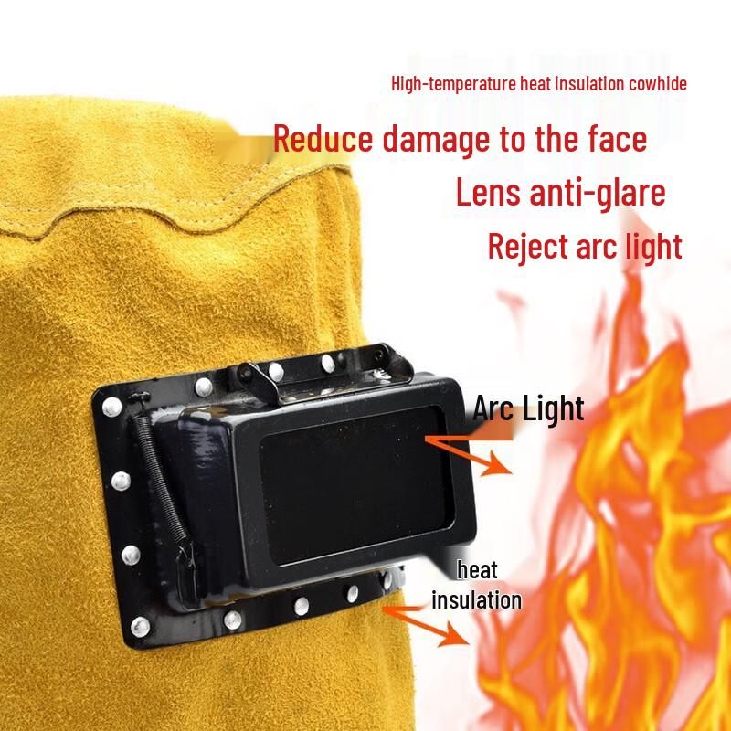WEZHO Leather Welding Mask