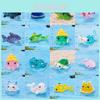 Adorable Resin Cartoon Ocean Animal Figures Perfect For Kids Sea Creature Collection