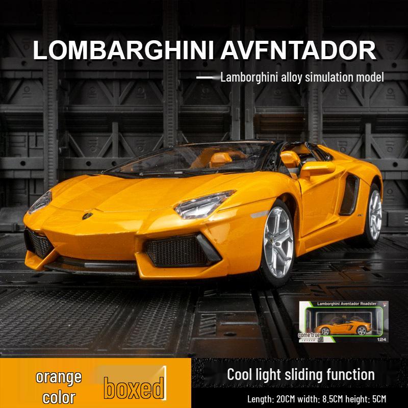 

Caipo Aventador Кабриолет Спортивная Модель Автомобиля Украшение - Трехдверная Игрушка