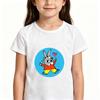 T-shirt per Bambini 100% Cotone Disegno Trotro Stampa Anime T-shirt 2-12 Anni Manica Corta Carina Ragazzi Ragazze Quotidiana Casual Toddler Estate