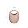 Bag Shaped Flower Vase Handbag Shape Ceramic Collection Floral Arrangement Home Decoration