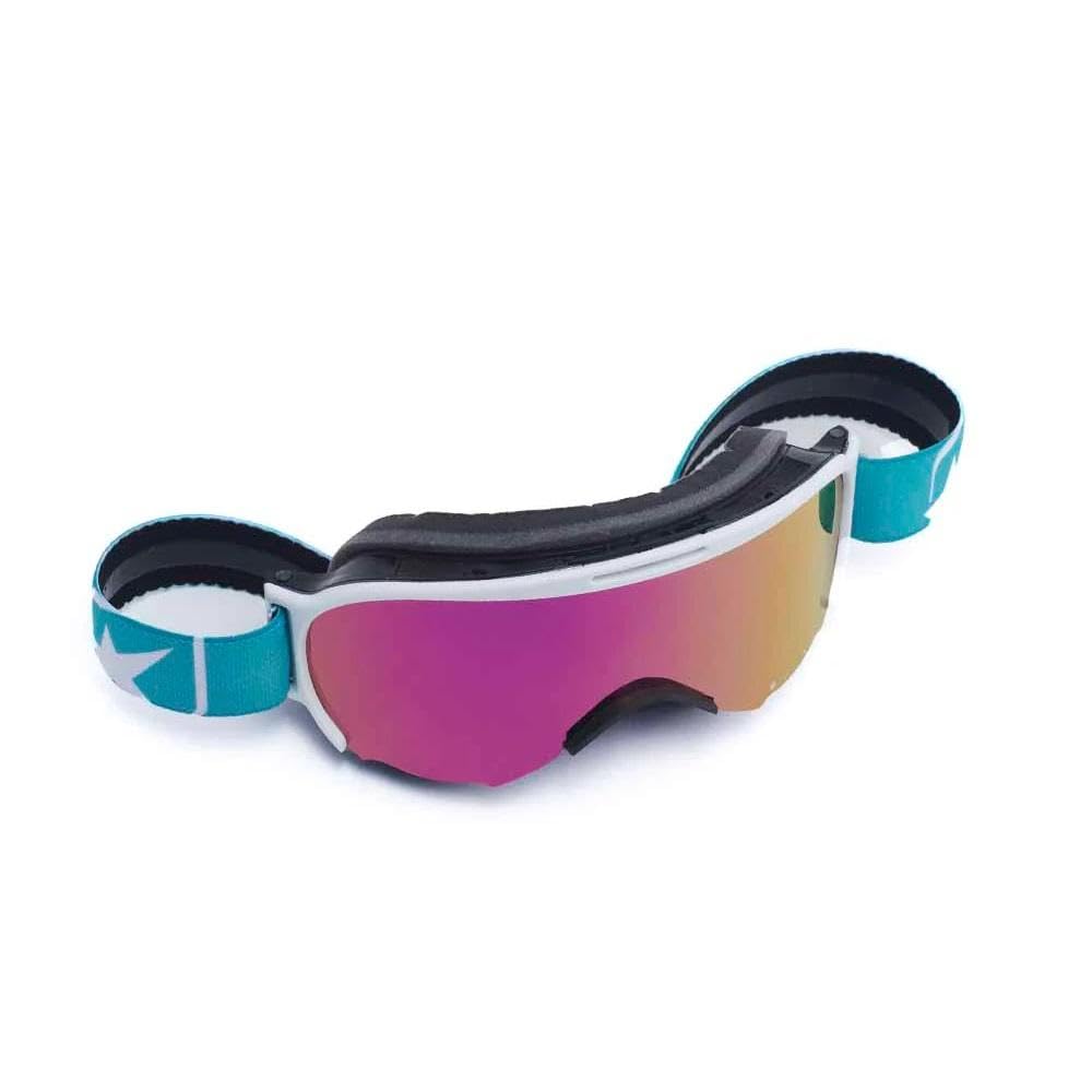 

Ariete WABI Goggles with Purple Multi-Layer Lens, Turquoise/White, 14980-VNBT