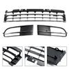 Front Bumper Lower Grille + Fog Light Grill Fit VW Beetle 2012-2016 W/ Chrome