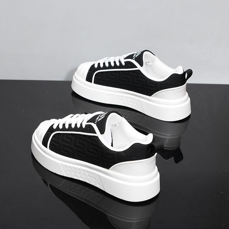 

McQueen leather thick baseplate shoes autumn new heightening ins dad shoes trendy bread shoes KY2 39