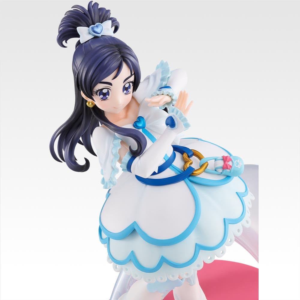 Ichiban Kuji Pretty Cure Forever A Prize Cure Black Figure B Prize Cure White Figure Complete Set of 2 Hearts!