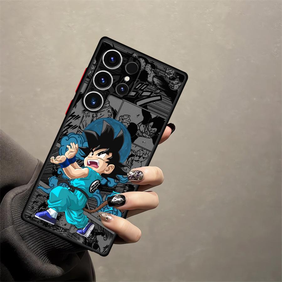 Anime Dragon Ball Roztomilé pouzdro pro Samsung Galaxy S20 FE S22 S24 Plus S25 Ultra S23 FE S26 Note 20 Ultra 10+ S21 Kryt Zadní strana telefonu