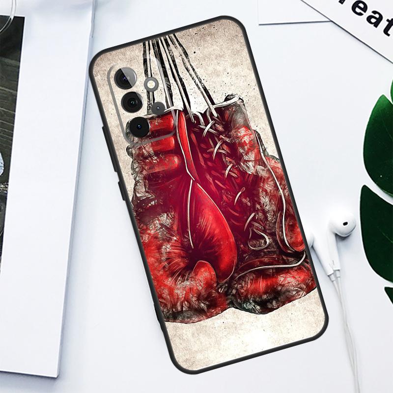 Boxing Gloves For Samsung Galaxy A13 A53 A33 A54 A34 A14 A55 A35 A15 A05 A06 A16 A22 A32 A52 Phone Case