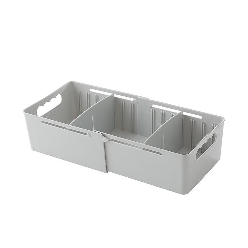 Retractable Drawer To Separate Desktop Storage Box Multifunctional ...