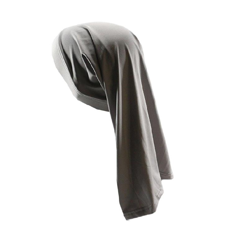 Dreadlock Cap Solid Color Durag Breathable Lining Bandana Turban Hat for Casual Wear