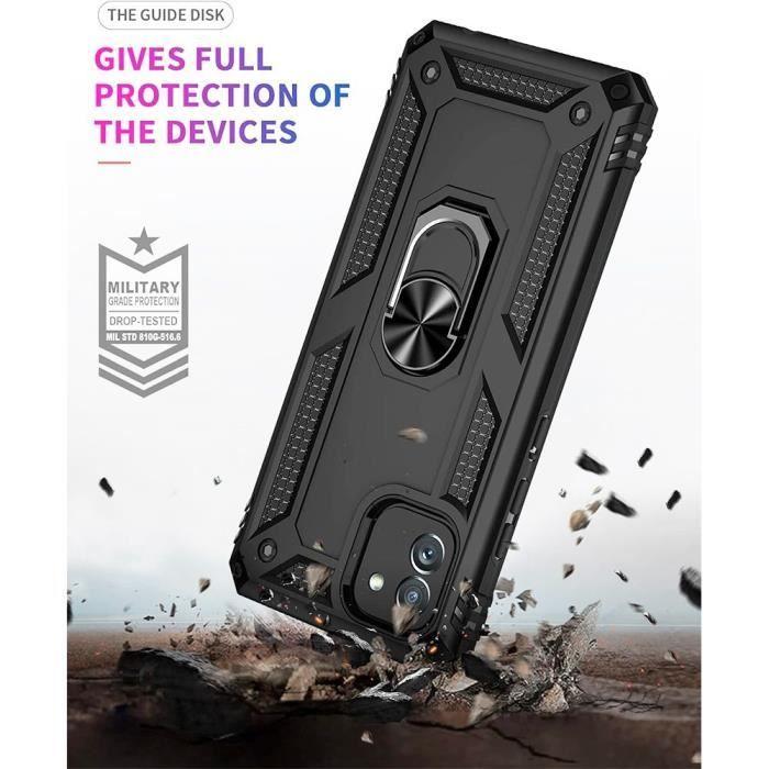 Coque de protection - booling - samsung galaxy a05 - rigide - noir - support 360°