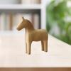 DIY Painting Wooden Horse Figure Unfinished Animal Ornament Craft Sculpture for Living Room Party