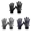 Sports Gloves Men Fall Cycling Warm Gloves With Antislip And Touchscreen Functionality