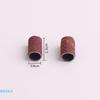 75/210pcs/Box Sanding Cap Bands For Electric Manicure Machine 180/120/80 Grit Nail Drill Grinding Bit Files Pedicure Tool Set