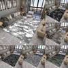 Modern Art Carpet With Camouflage Abstract Line Japanese Wave Patterns, Various Styles Washable Rug For Living Room Decoration