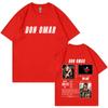Rapper Don Omar Tour Graphics 2026 T-shirts Men's Womens Fashion Y2K Short-sleeved Plus Size Tops Fans Casual Cotton Tee Shirts