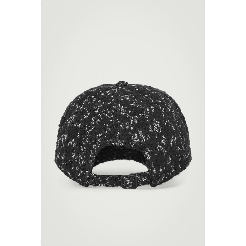 

COS Бейсболка из японской шерстяной смеси BLACK HOUNDSTOOTH/SM