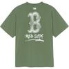 New MLB T Shirts Men's Green 3ATSB5153-43KAP