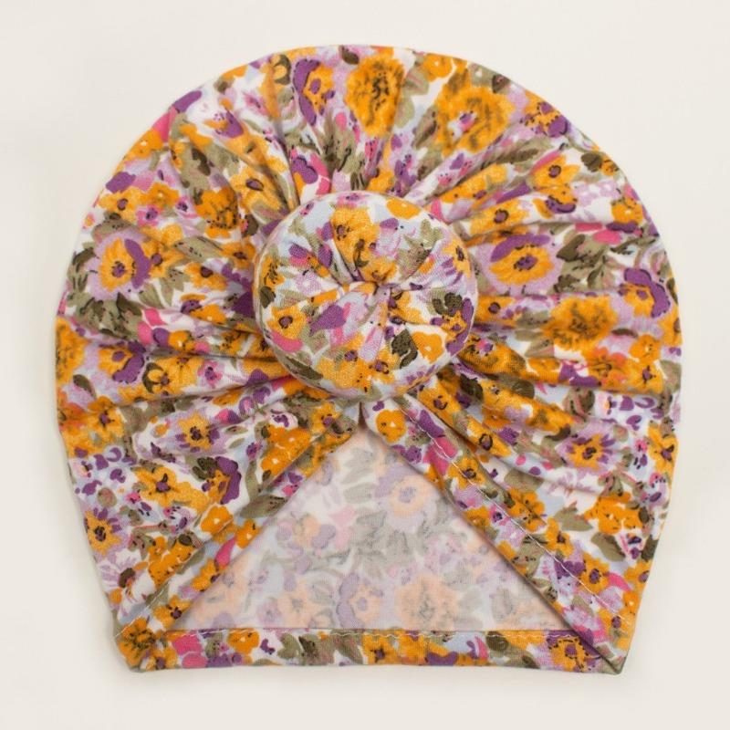 New Baby Donut Hat, Creative Indian Children's Pullover Hat, Thin Soft Baby Cap