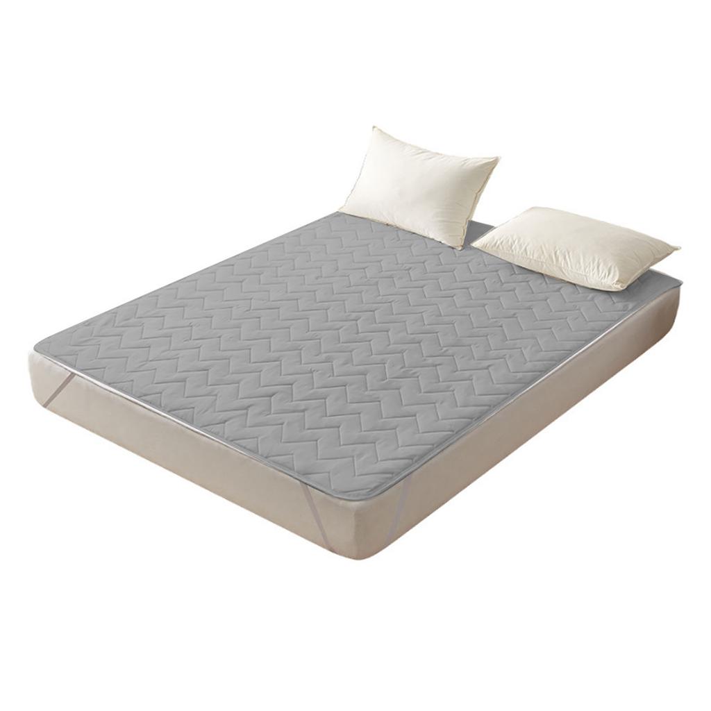 Mattress Pad Professional Slip Resistance Soft Comfortable Breathable Easy Care Single Quilted Bed Topper for Home