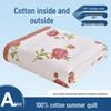 Zuoyouzhuo All-Cotton Cooling Summer Quilt (200x230cm)