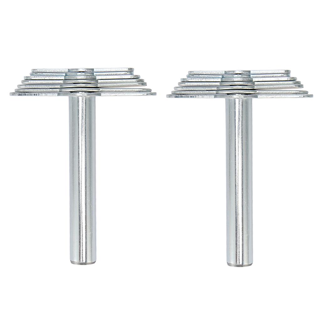 2PCS Cork Borer Stainless Steel Manual Cork Rubber Stopper Borer Tool for School Laboratory