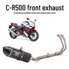 CBR500R/CB500R Stainless Steel Exhaust System for Motorcycle Modification