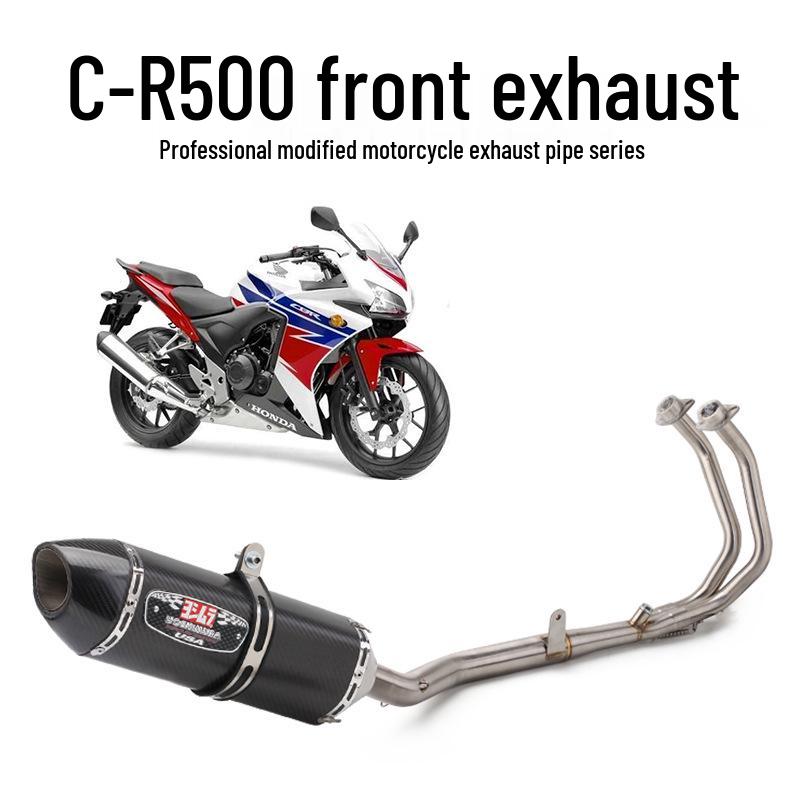 CBR500R/CB500R Stainless Steel Exhaust System for Motorcycle Modification