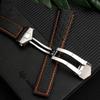 Genuine Leather Watch Band For TAG Heuer MONACO CARRERA CAW211R/P Watchband lychee print cowhide Strap men's Bracelet 22mm