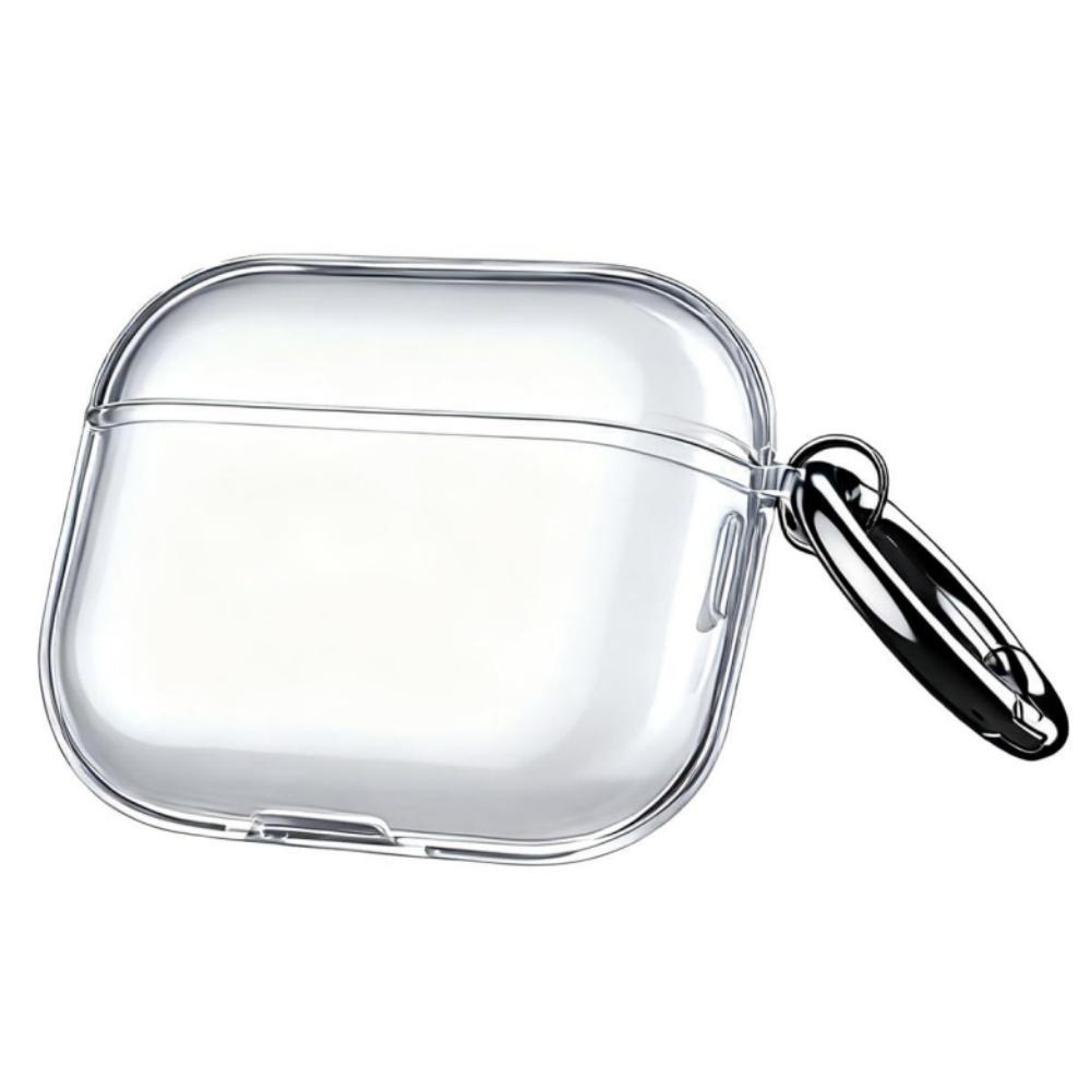 

2026 Earphone Case for AirPods Pro 3 Soft TPU Glitter Transparent Protector Case with Cleaner Kit For AirPods Pro 3rd Generation for AirPods Pro 3 чистый