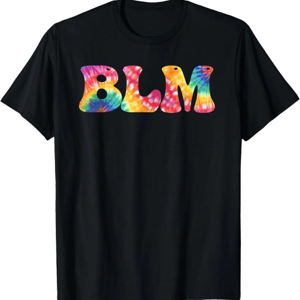 Black Lives Matter Tie Dye Shirt Cool Retro Design for BLM T-Shirt