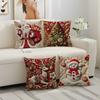 Reindeer Christmas Day Pillowcase Santa Claus Pillow Case New Throw Pillow Cover Sofa Decoration
