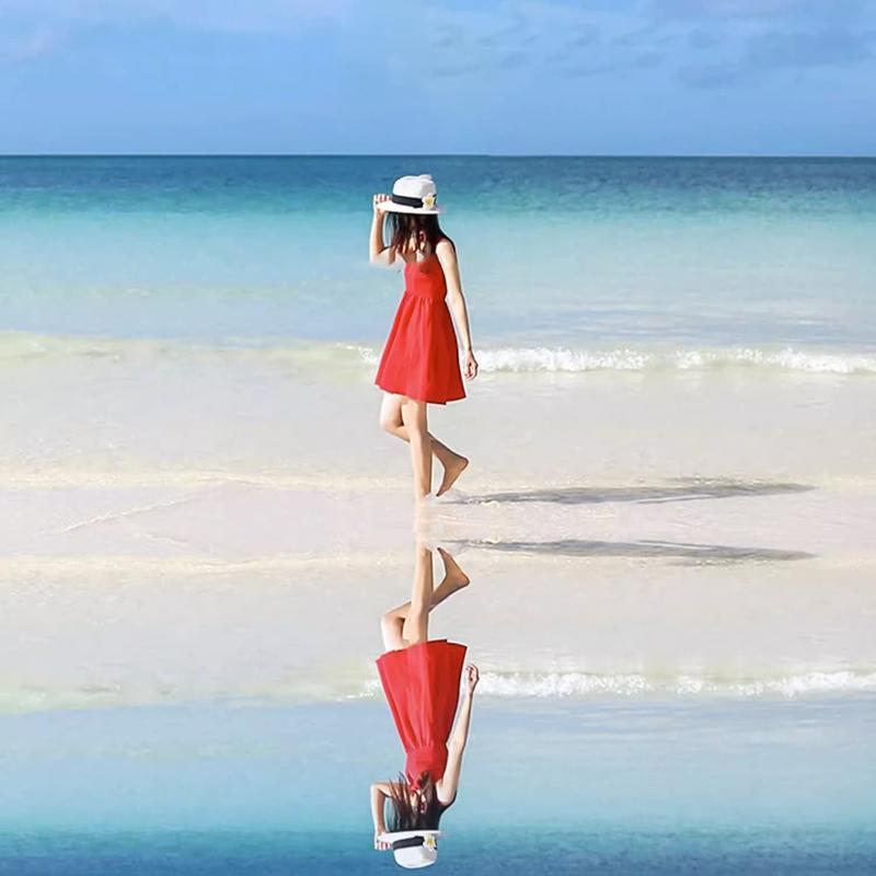 Handykamera Spiegelreflexion HD-Objektiv Selfie-Reflektor Spiegel Aufnahmen Universal Handy Reflexionsclip Rückseite Outdoor-Objektiv