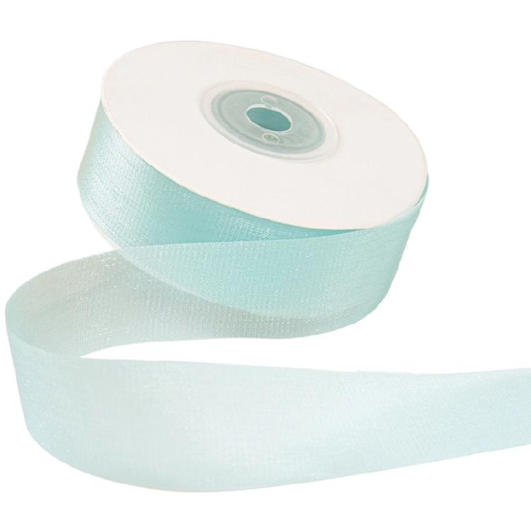 Decorative Ribbon 25mmX20Yard Sheer Organza Ribbon for Art Craft Bouquet Gift Wrapping Bowknot Making Hair Accessories