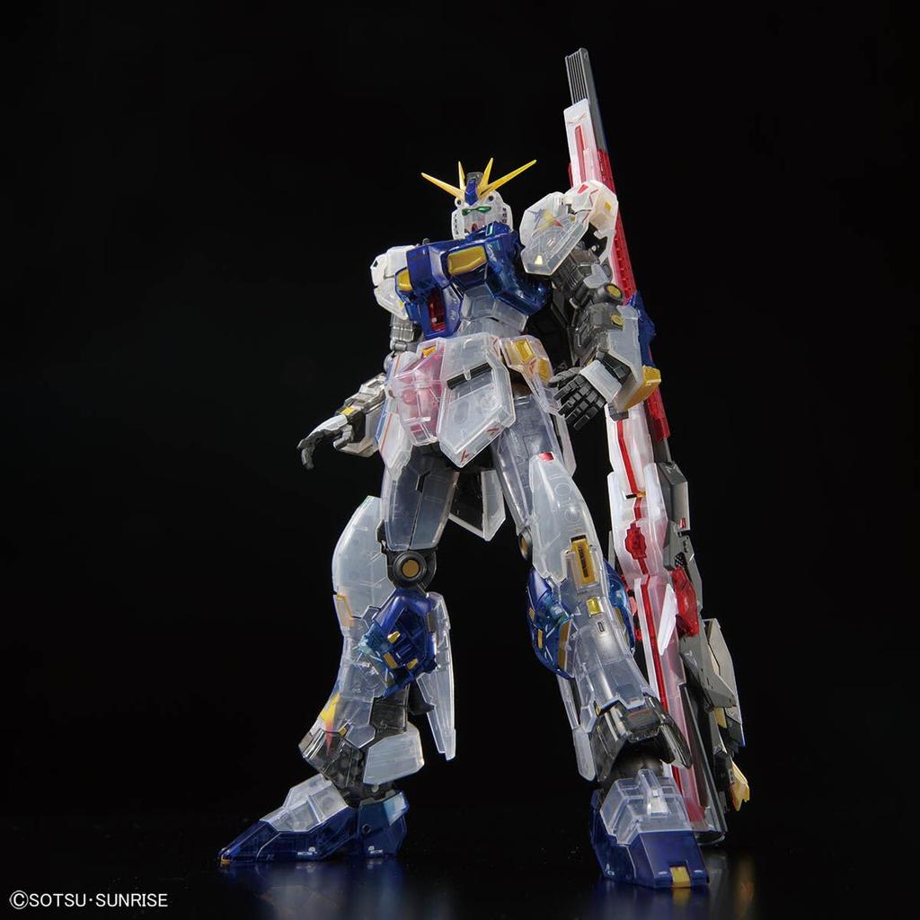 Mobile Suit Counterattack Plastic Model Fukuoka [RG] 1/144 RX-93ff [Clear Color] Char's SIDE-F