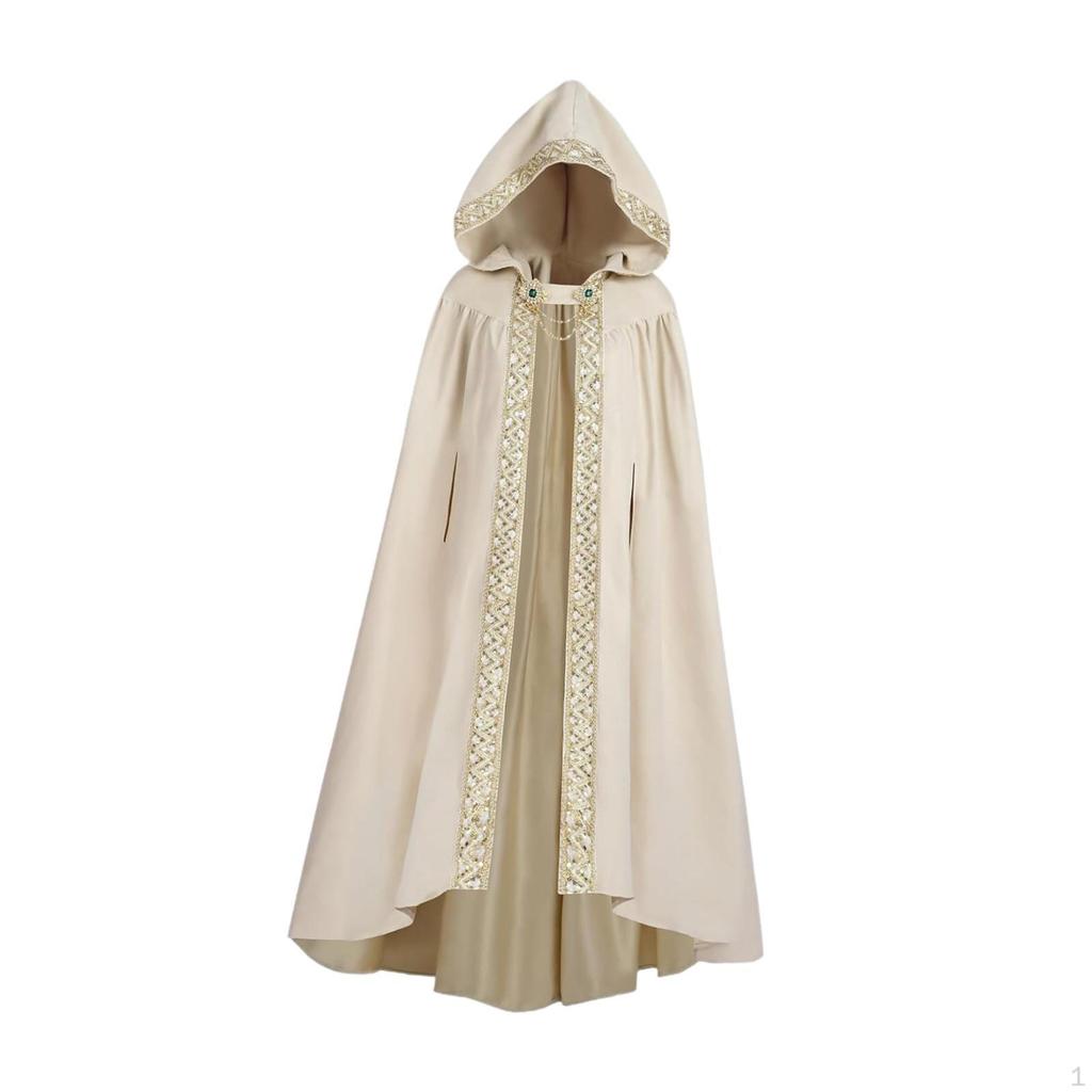 Hooded Cape, Witch Costume for Halloween, Carnival And Christmas