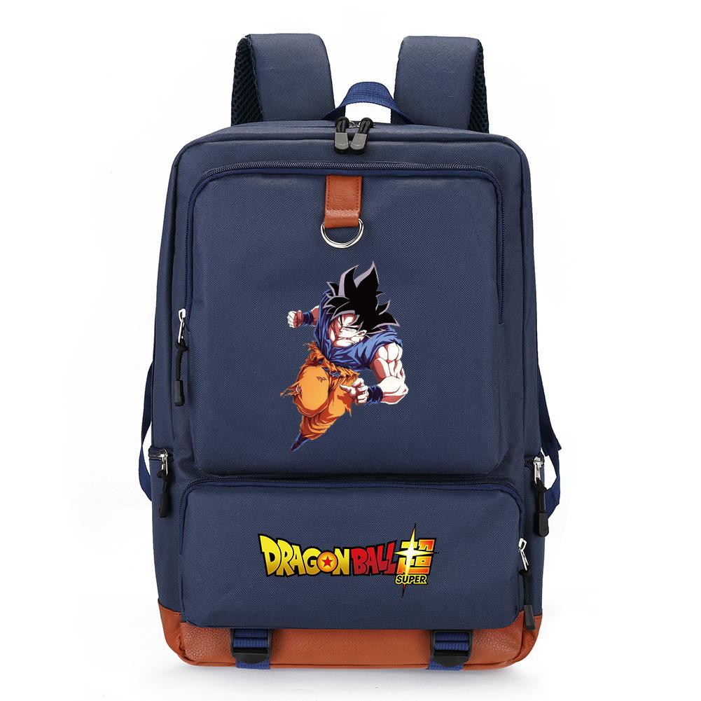 Cartoon Animation Dragon Ball Schoolbag Backpack Student Schoolbag Men'S And Women'S Travel Bag Computer Bag