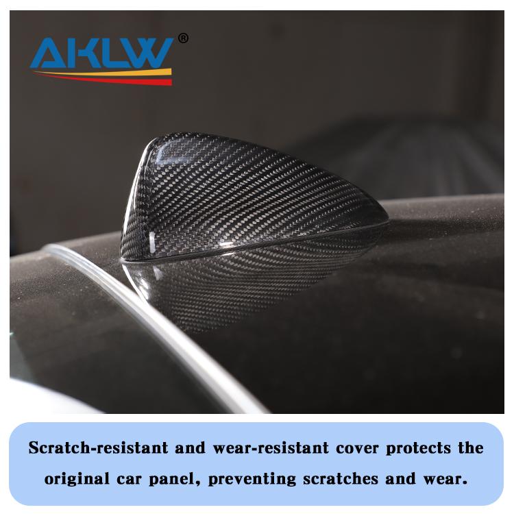 Dry Carbon Fiber Shark Fin Antenna Cover Factory Direct Sale Price for Alfa Romeo Giulia