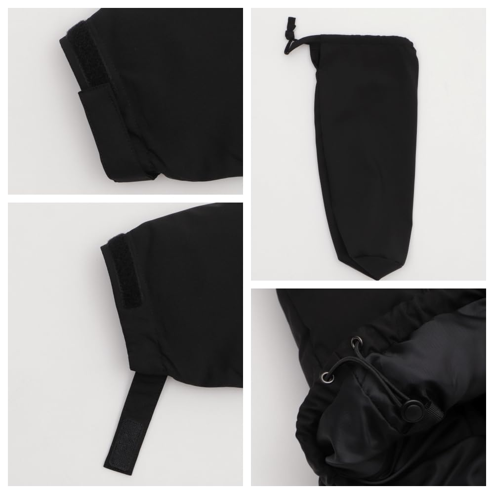 WEGO Unisex Puffer Blouson Winter Korean Size Pattern 1 2-Way Outerwear, Jacket, Functional, Style, Fall/Winter Wear, Gift, Men's, L,