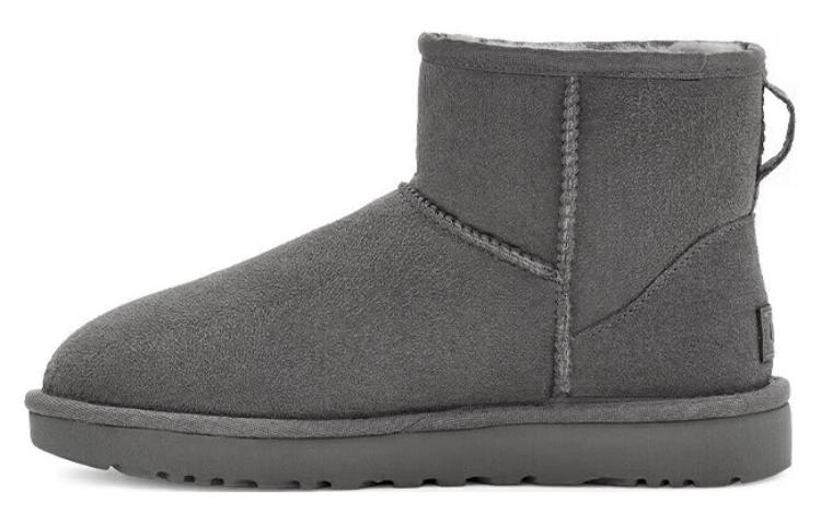 UGG W Classic Mini Ii Fleece Lined Gray Women s 1016222-GREY 40