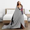 Helltaker Pattern Anime  Blanket Soft Warm Flannel Throw Blanket Bedding for Bed Living room Picnic Travel Home Couch