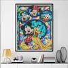 Disney Diamond Painting Character Color Window Art Illustration Mosaic Embroidery Image Creation Diamond Painting Cross Stitch Home Decoration5D DIY