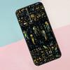 Egypt Pharaoh Mural For Oppo A74 A94 A54 A80 A78 A98 A40 A60 A18 A38 A58 A15 A17 A77 A57S A16 A76 A96 Phone Case