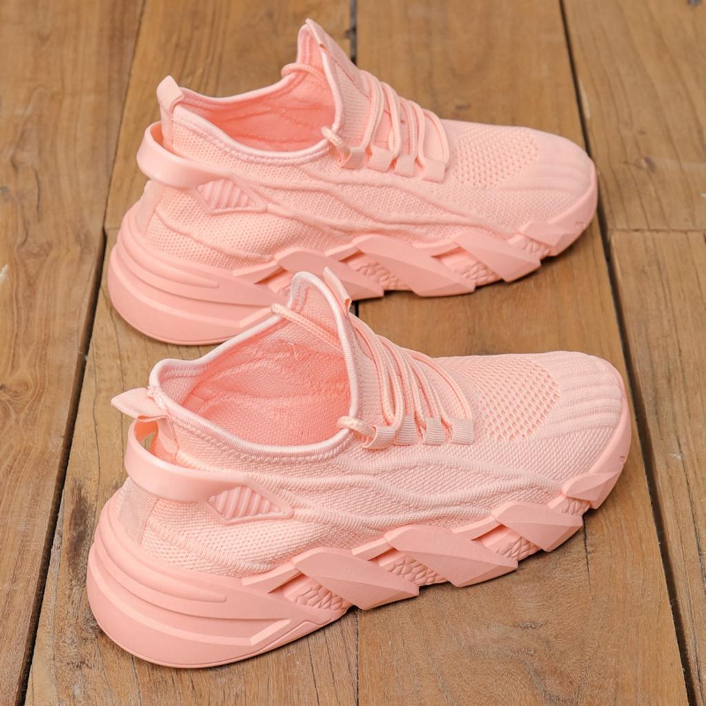 Dámské boty Flyknit Letní sportovní Prodyšné Ležérní Síťované boty Měkká podrážka Síťované boty Odolné proti nečistotám Cestovní boty