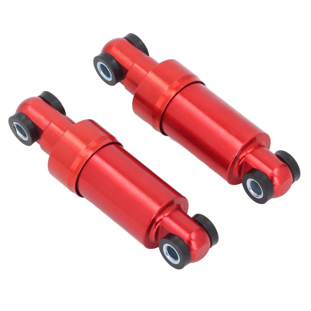 1 pár zadních tlumičů pro elektrickou koloběžku, hliníková slitina, skládací systém odpružení, červený
