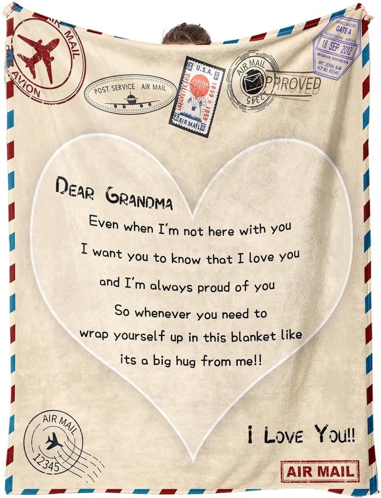 Perfekte Geschenke für Papa Decken für Vatertag Muttertag Jahrestag Geburtstag für Mama Sohn Tochter Opa Oma Tante Überwurf